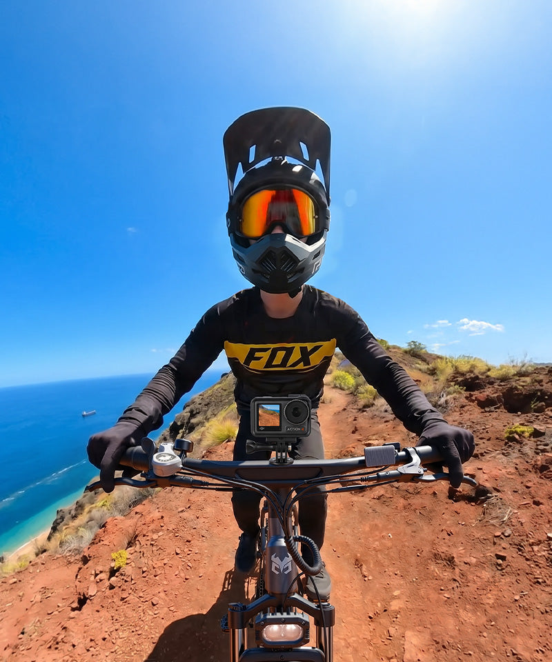 The First Action-Camera Ready E-Bike