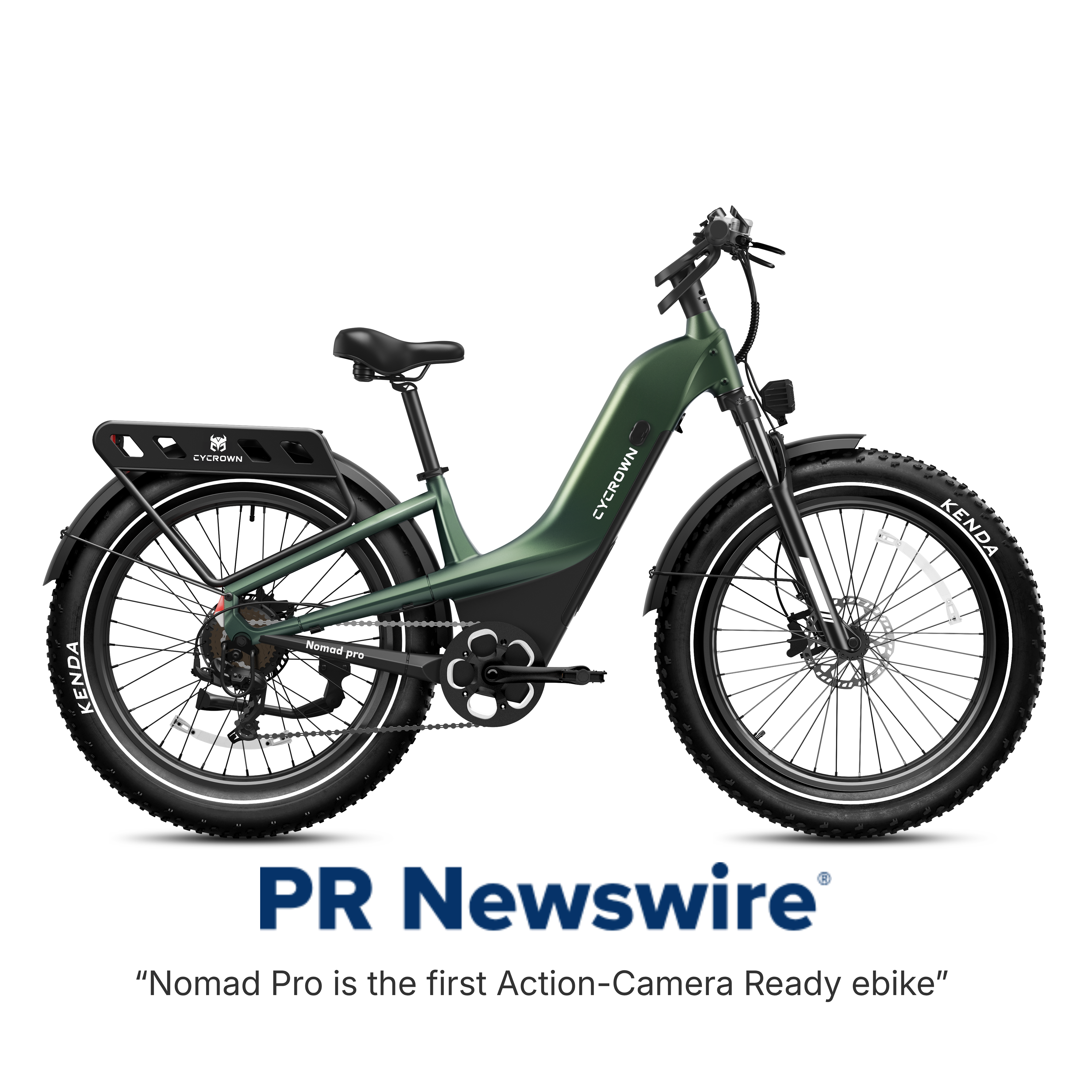 Nomad Pro Fat Tire Ebike – CYCROWN-CA